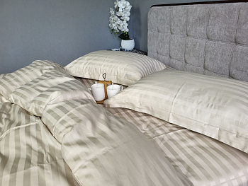 Stripe PREMIUM, BEIGE 2/2см (Сімейний)