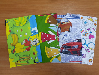 Набор наволочек Детский, 4шт., 70/70см №11 (Набір 70*70см)