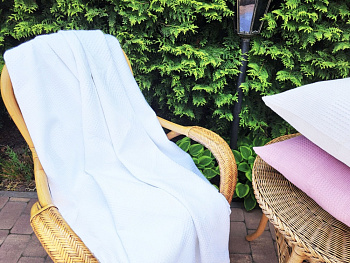 Піке Вафелька, Білий (Нав. 45*45см-2шт)