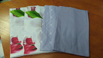 Набір наволочок 4шт., МІКС 70 см/70 см № 127 (Набір 70*70см)