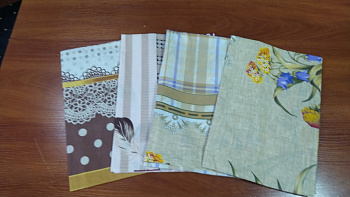 Набір наволочок 4 шт., МІКС 50/70см № 367 (Набір 50*70см)