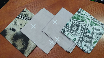 Набір наволочок 4шт., 40/40см №171 (Набір 40*40см)