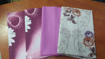 Набір наволочок 4шт., МІКС 70 см/70 см № 147 (Набір 70*70см)