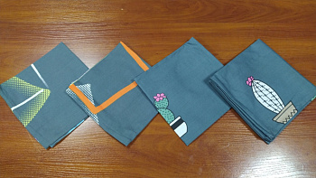 Набір наволочок 4шт., 40/40см №77 (Набір 40*40см)