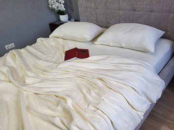 LEMON CREAM, MUSLIN (Полуторний)