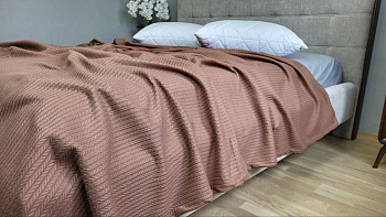 Піке Косичка, Молочний шоколад (Плед 200*220см)