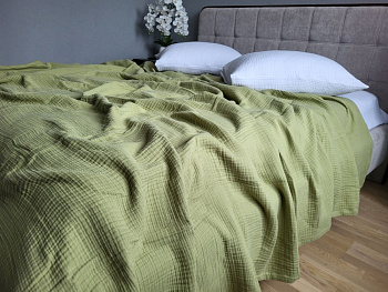 HERBAL, MUSLIN (Плед 200*220см)