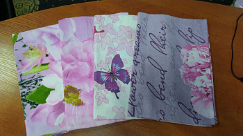 Набір наволочок 4 шт., МІКС 50/70см № 252 (Набір 50*70см)