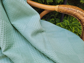 Піке Вафелька, Травяний (Плед 160*220см)