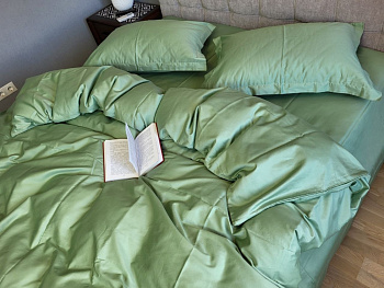 FRESH GREENS, Turkish satin (Євро на рез.)