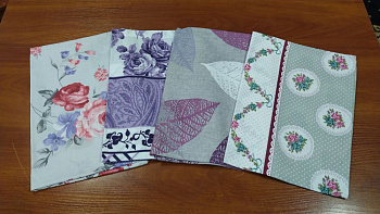 Набір наволочок 4 шт., МІКС 50/70см № 128 (Набір 50*70см)