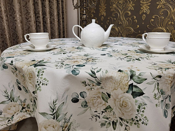 Скатертина Ніжність, кругла (Діаметр 160см)
