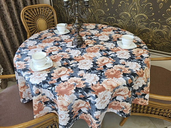 Скатертина Декор, кругла (Діаметр 170см)