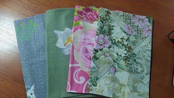 Набір наволочок 4шт., МІКС 70 см/70 см № 158 (Набір 70*70см)