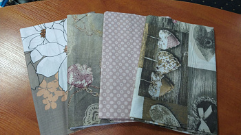 Набір наволочок 4шт., МІКС 70 см/70 см № 115 (Набір 70*70см)