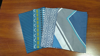 Набір наволочок 4 шт., МІКС 50/70см № 388 (Набір 50*70см)