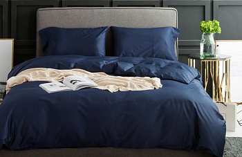 Сатин однотонний CLASSIC BLUE, №4052 (Полут. на рез.)