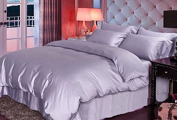 Сатин однотонний LAVANDER, №3220 (Двосп. на рез.)