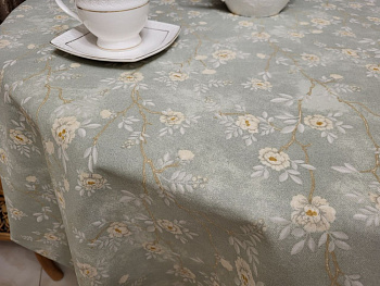 Скатертина Арія оливка (110/140 см)