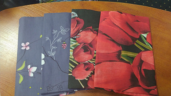 Набір наволочок 4шт., МІКС 70 см/70 см № 135 (Набір 70*70см)