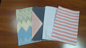 Набір наволочок 4шт., МІКС 70 см/70 см № 170 (Набір 70*70см)