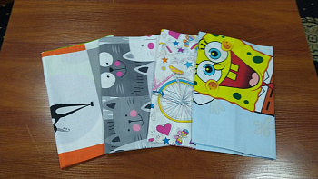 Набір наволочок 4 шт., 70см/70см МІКС № 87 (Набір 70*70см)