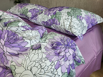 Сатин PREMIUM, BEAUTY (Двоспальний)