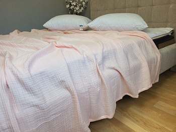 PINK PEACH, MUSLIN (Плед 240*220см)