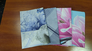 Набір наволочок 4шт., МІКС 70 см/70 см № 163 (Набір 70*70см)