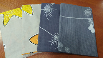 Набір наволочок 4шт., МІКС 70 см/70 см № 124 (Набір 70*70см)