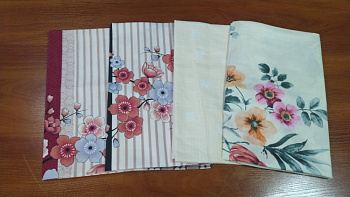 Набір наволочок 4шт., МІКС 70 см/70 см № 174 (Набір 70*70см)