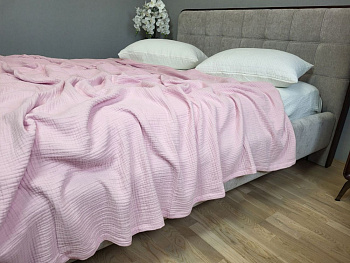PINK, MUSLIN (Плед 180*220см)