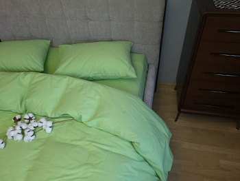 Салатовий S130, Turkish flannel (Двосп. на рез.)