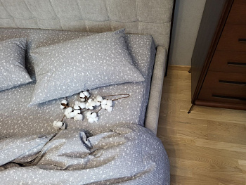 Марсель сірий, GOFRE (Двоспальний)