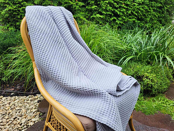 Піке Сота, Світло-сірий (Плед 140*220см)