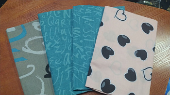 Набір наволочок 4 шт.,МІКС  60/60см № 54 (Набір 60*60см)