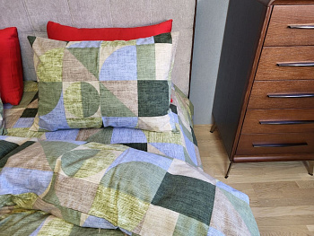 Тренд олива, Turkish flannel (Двоспальний)