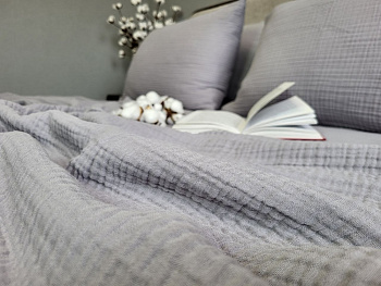 SMOKE GREY, MUSLIN нав.50/70 (Євро)