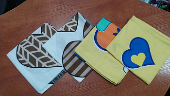 Набір наволочок 4шт., 40/40см №158 (Набір 40*40см)