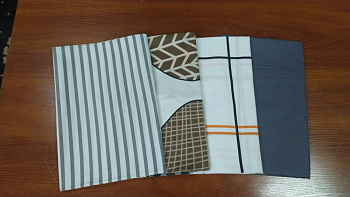 Набір наволочок 4шт., МІКС 70 см/70 см № 165 (Набір 70*70см)