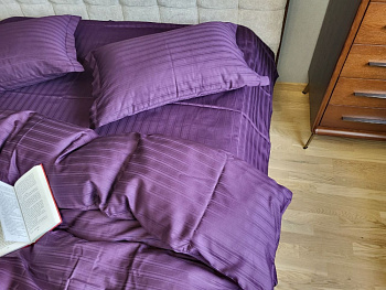 MULTI stripe RICH PLUM (Євро на рез.)