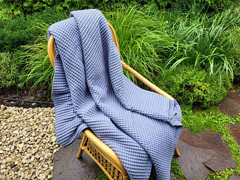 Піке Сота, Чорнично-сірий (Плед 160*220см)