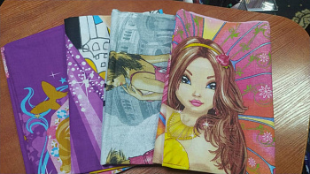 Набір наволочок 4 шт.,МІКС  60/60см № 43 (Набір 60*60см)