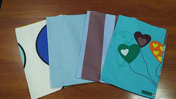 Набір наволочок 4 шт., МІКС 50/70см №204 (Набір 50*70см)