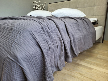 GRAPHITE, MUSLIN (Плед 260*220см)