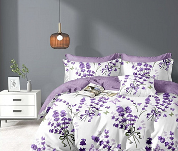 Лавандова симфонія, сатин (Полуторний)