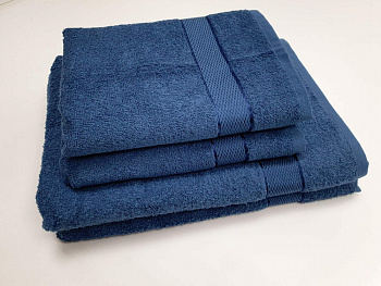 Рушник махровий, Джинс 400гр/м2 (Руки 40/70см)