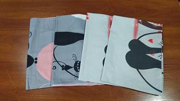 Набір наволочок 4 шт., МІКС 50/70см № 335 (Набір 50*70см)