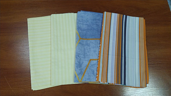 Набір наволочок 4шт., МІКС 70 см/70 см № 169 (Набір 70*70см)