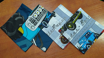 Набір наволочок 4шт., 40/40см №162 (Набір 40*40см)